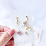 【再販】揺れる紫陽花のピアス/イヤリング