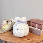 【🉐SALE✨️】ふわふわうさぎの巾着‎💜ラベンダー🎀