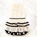 antique dot dress