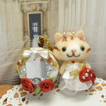 キラキラ✨マカロンコインケース✨プリンセスの猫ちゃん