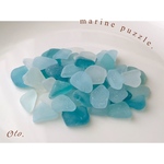 天然シーグラス【中粒♡ジャンク】「マリン･パズル」  ✼37