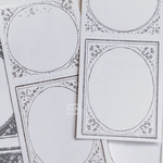 ★6月新入荷★[吉LCN Design Studio] [JI-013A] 復古相框 A コラージュ ラベルブック(各50枚入)
