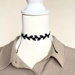 つけっぱなし チョーカー ブレスレット アンクレット 水に強い 金属アレルギー対応 ミサンガ 3way 2way 紐 ネックレス 切れにくい  レディース メンズ ユニセックス マクラメ