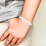 つけっぱなし ブレスレット アンクレット 水に強い 金属アレルギー対応 ミサンガ 2way 紐 切れにくい  レディース メンズ ユニセックス マクラメ