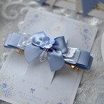 ［受注制作］【紫陽花のアラベスク】花結びの髪飾り