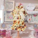 danon様オーダー専用カートです❣️ひまわりイエロー　犬チュニック　スイカ　ピンク　犬服　犬ワンピース　2着