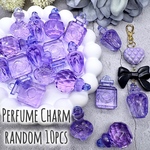 6/6 new✨新商品🈹【280円→252円】【brsr4157acrc】【ランダム10個】Perfume Charm 香水瓶 チャーム 手染めビーズ