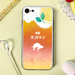 スマホケース 猫紅茶