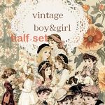 6月新作　vintage boy＆girl ハーフセット