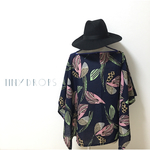 英国 Linen 洋服みたいな授乳ケープ