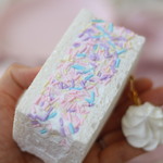 特別価格　【キーリング付きポーチ＆チャーム】チョコスプレー＆生クリームサンドイッチ（パステルミックス)
