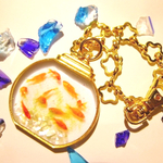 金魚鉢バッグチャーム