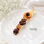 アソートチョコレートヘアクリップ✨🍫