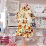 081224te様オーダー専用カートです❣️ひまわり🌻イエロー　チュニック　犬服　3着