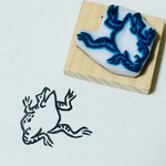 鳥獣戯画カエルはんこ8