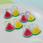 夏限定🍉さんかくすいかのキッズヘアゴムセット