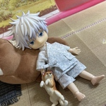 オビツ11サイズ 甚平｜夏祭り・お祭りコーデに｜ドール服 ハンドメイド　f12