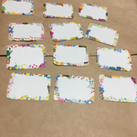 可愛いメッセージカードシール③