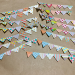 可愛いガーランドシール⑥