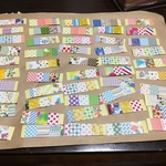 可愛い長方形シールK