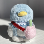 クリームソーダ色のペンギンのくも　ぬいぐるみ