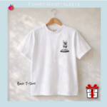 半袖☆ベーシックＴシャツ　プリント箇所選べます