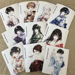 QY studio★6月新作ステッカー和少女20枚コンプセット