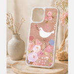 iPhone/嬉しい知らせ☆強化ガラスoriginalスマホカバー