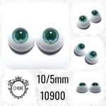 10900 ✤ 10/5mm ドール用アイチップ 3DTYPE