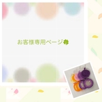 約9cmと約10cmのアクリルタワシ