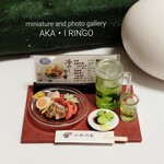 ミニチュア　「冷やし中華 はじめました！」