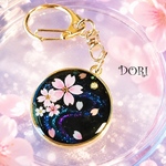 夜桜キーホルダー🌸