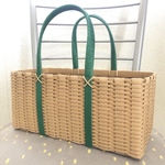 ⭐︎新作⭐︎ 四角い形のカゴバッグ