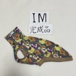 ［ＩＭ完成品］イタグレ服 クールタンク［トロピカルフラワーグレー］