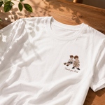写真から作るオリジナル刺繍Tシャツ　父の日にも♪