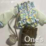 6/10  入荷　 ¥2650 本格デニムシリーズ　 22cmドール服　