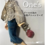 6/10  入荷　 ¥2750  本格デニムシリーズ　 22cmドール服　