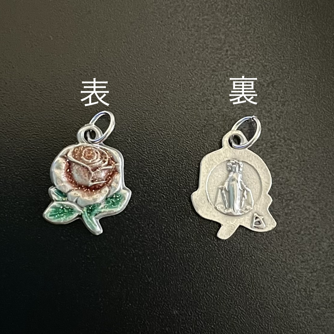 結び目を解く聖母マリア様 メダイ Italy - Rose | minne byGMOペパボ