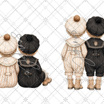 no.  541オリジナル人物ステッカー