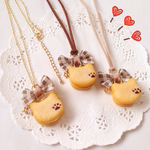 ねこのクリームサンドクッキー♡ネックレス