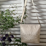 【order】斜めがけバッグ/vintage lace beige