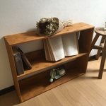 木製オープンラック 本棚 ※3段