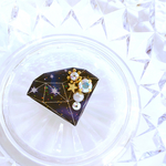 ［ hosizukiyo ］星月夜のカケラ brooch（diamond）