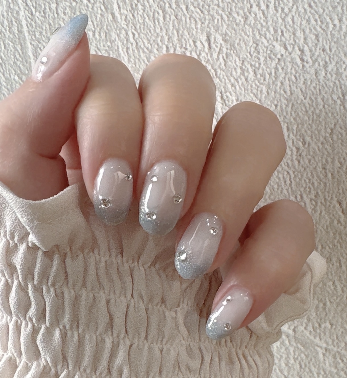 ピンクマグネット✨ミラーフレンチネイル - luna-nail | minne byGMO