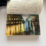 名画透明栞 レッサーユリィ【夜のポツダム広場】