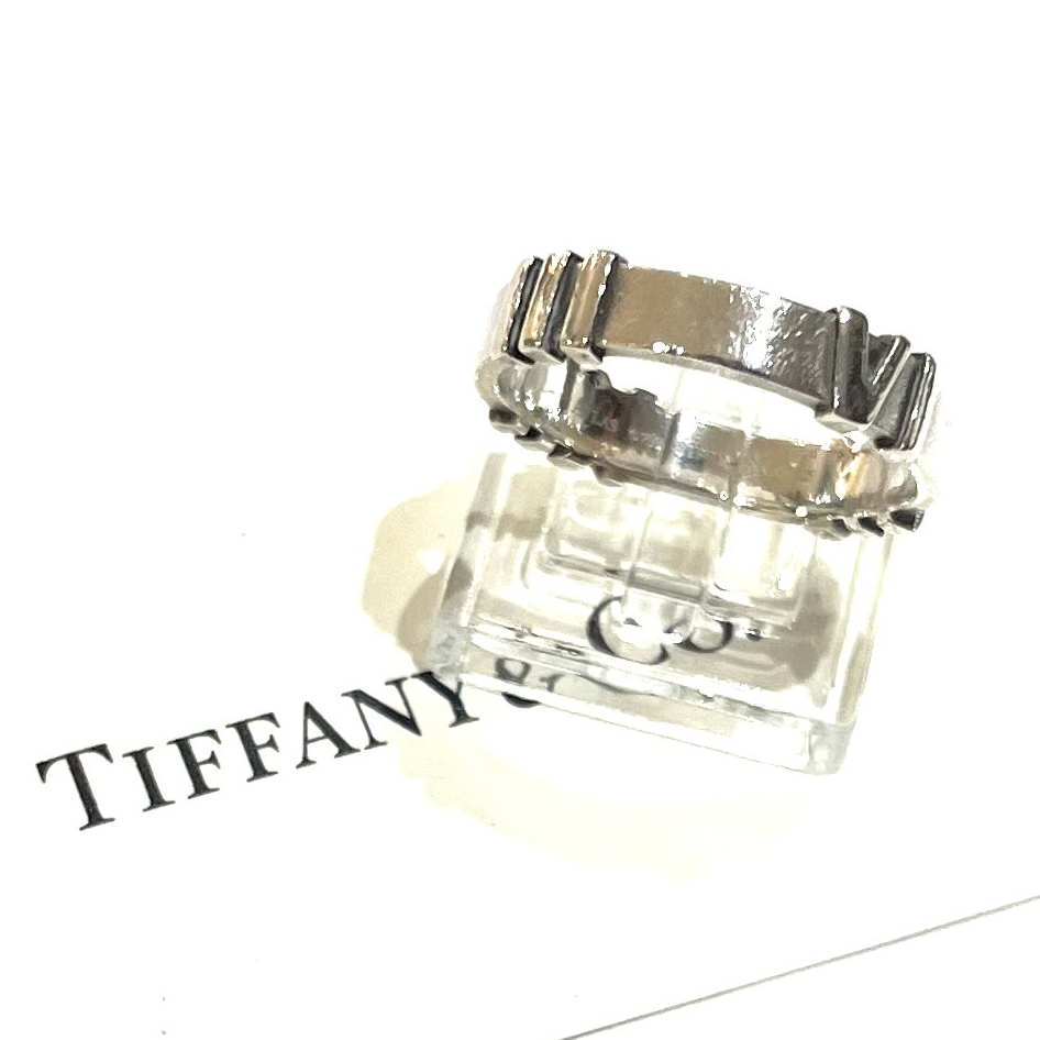 TIFFANY＆CO】【7.5号】 2369ティファニーaddressナローリング 指輪