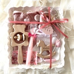贅沢　7点　pink　ベビーギフトセット　名入れ無料　おしゃれ　出産祝い　出産祝いギフト　出産祝いギフトセット