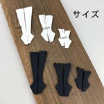 大1/12ドール用　オーバーニーソックス