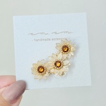 ひまわりのearcuff