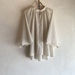 浴衣で作ったギャザーブラウス(浴衣リメイク)かごめ